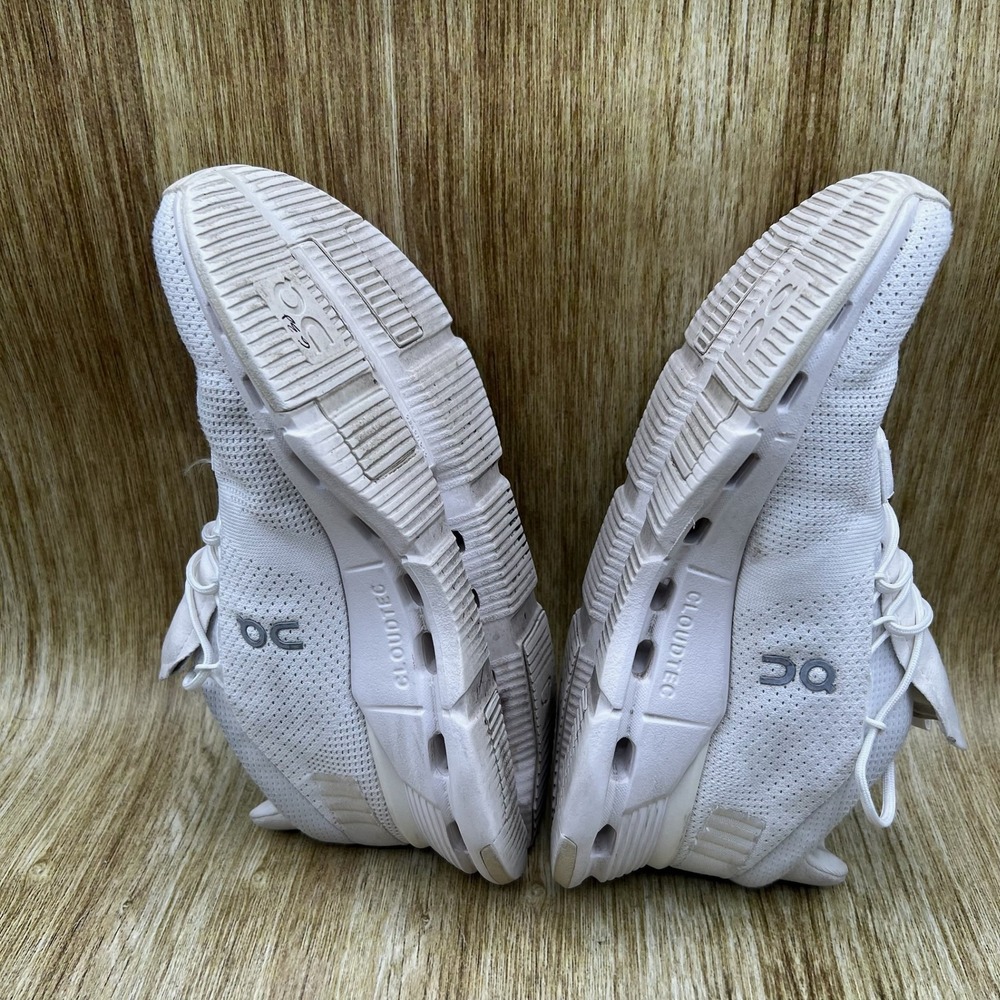 On Cloud Cloudnova Women's Size 6.5 White Mesh Sneakers Shoes Athletic - Picture 7 of 10